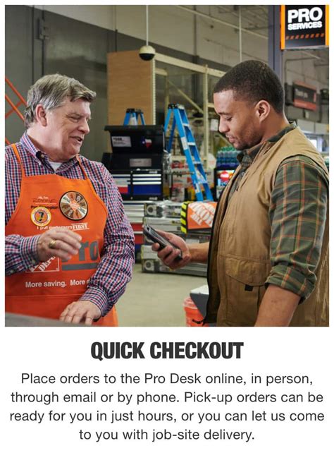 home depot pro desk hours